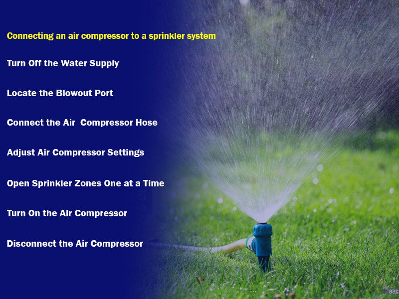 Connect Air Compressor To Sprinkler System